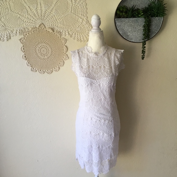 Free People Daydream Bodycon open back lace slip - Picture 2 of 8